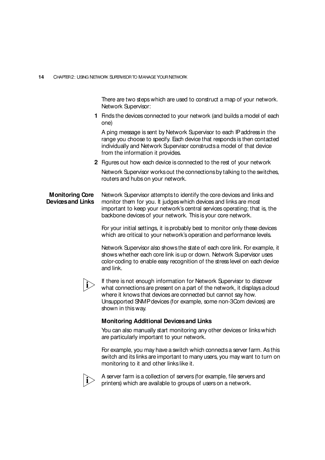 HP OfficeConnect/NetBuilder Router manual Monitoring Additional Devices and Links 