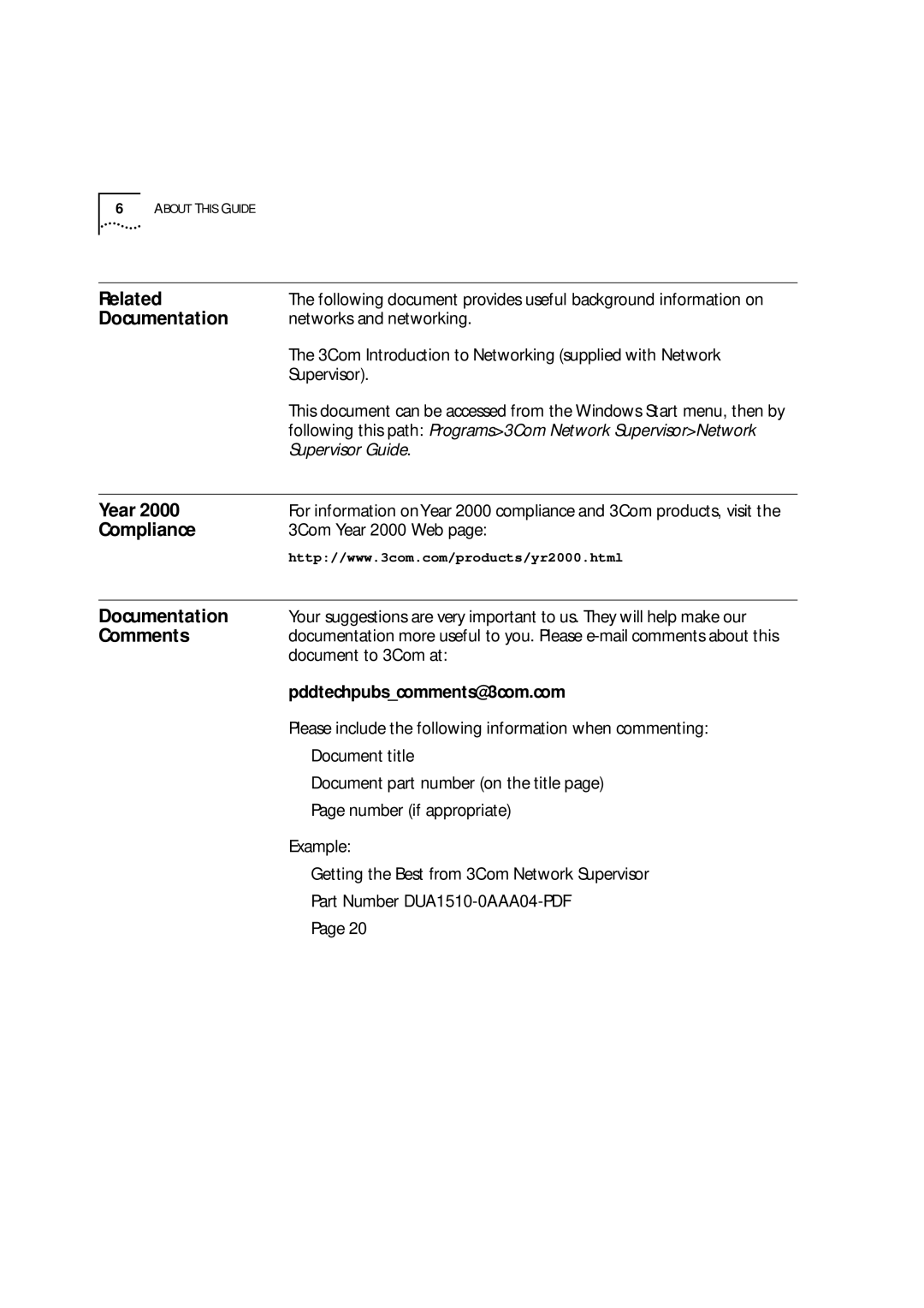 HP OfficeConnect/NetBuilder Router manual Related, Documentation, Year, Compliance, Comments 