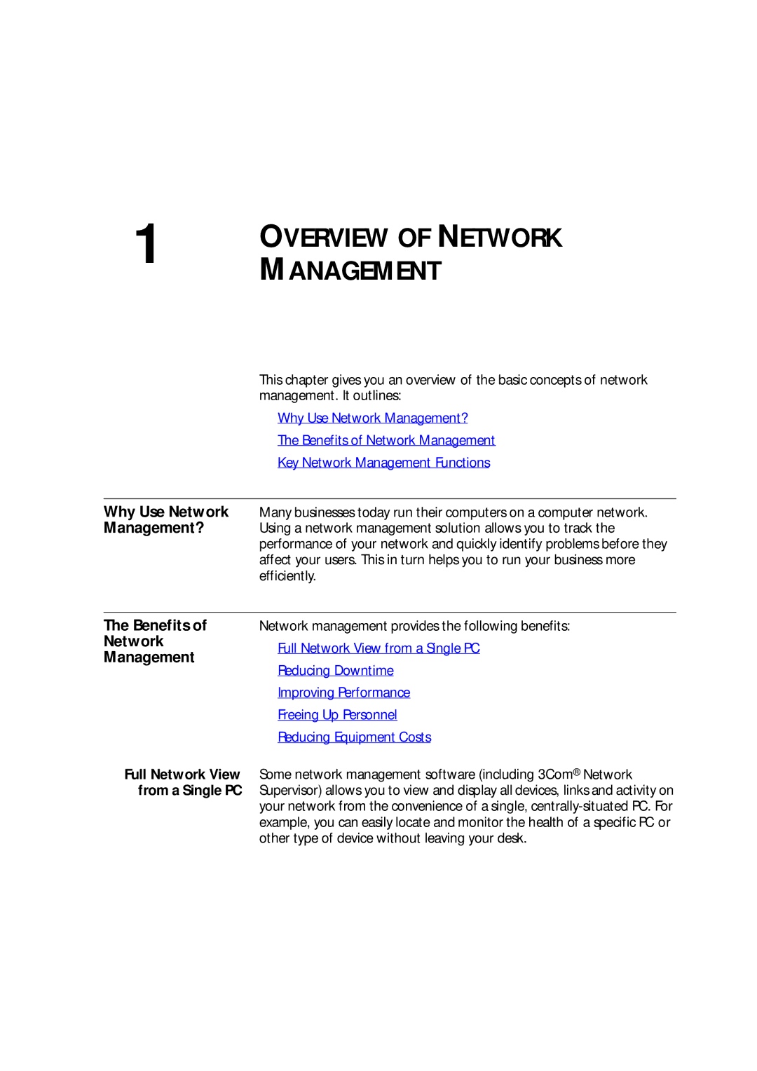 HP OfficeConnect/NetBuilder Router manual Benefits Network Management 