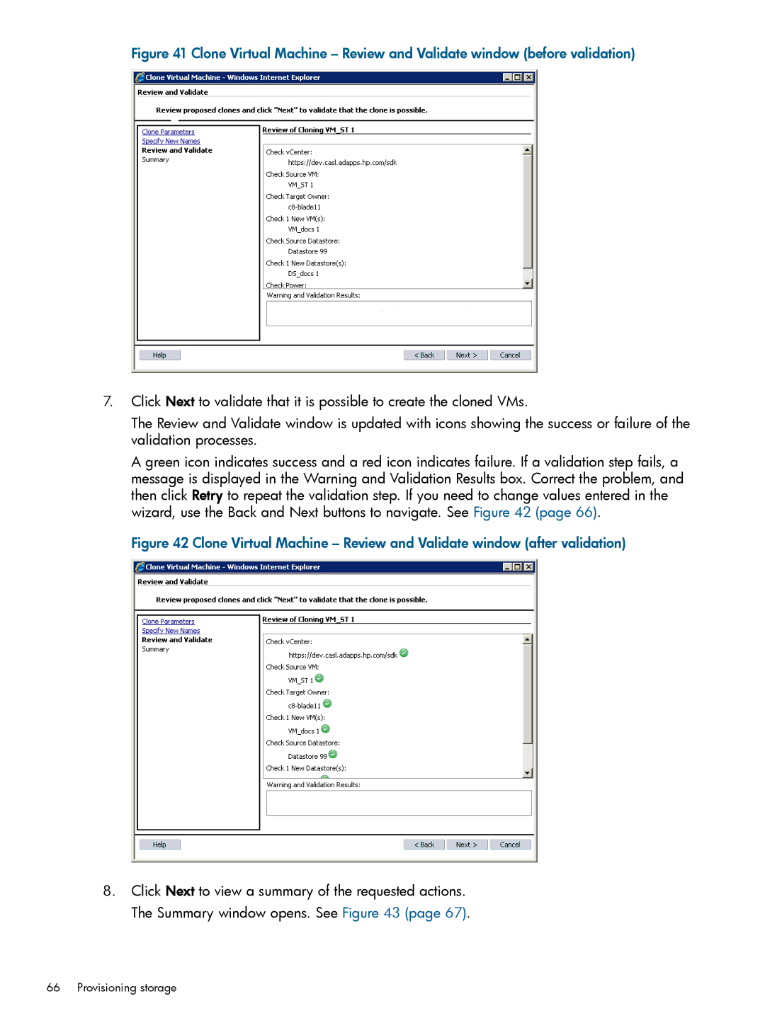 HP OneView for VMware vCenter/Operations Manager/Log Insight manual Provisioning storage 