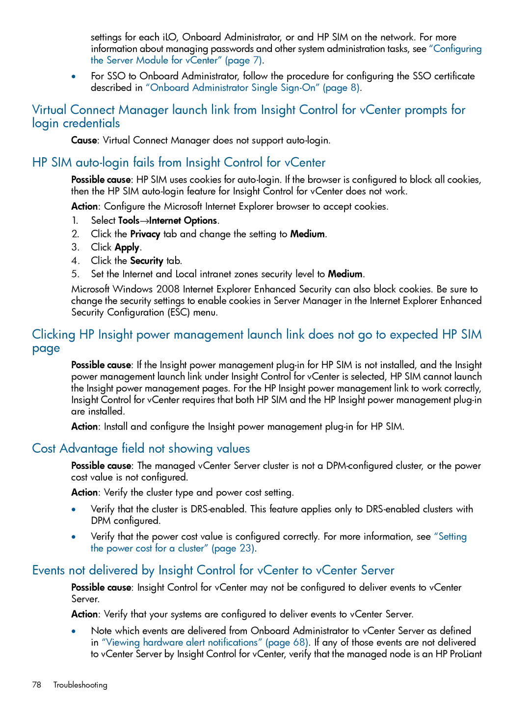 HP OneView for VMware vCenter/Operations Manager/Log Insight HP SIM auto-login fails from Insight Control for vCenter 