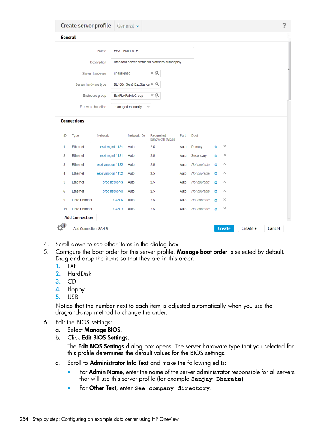 HP OneView manual 