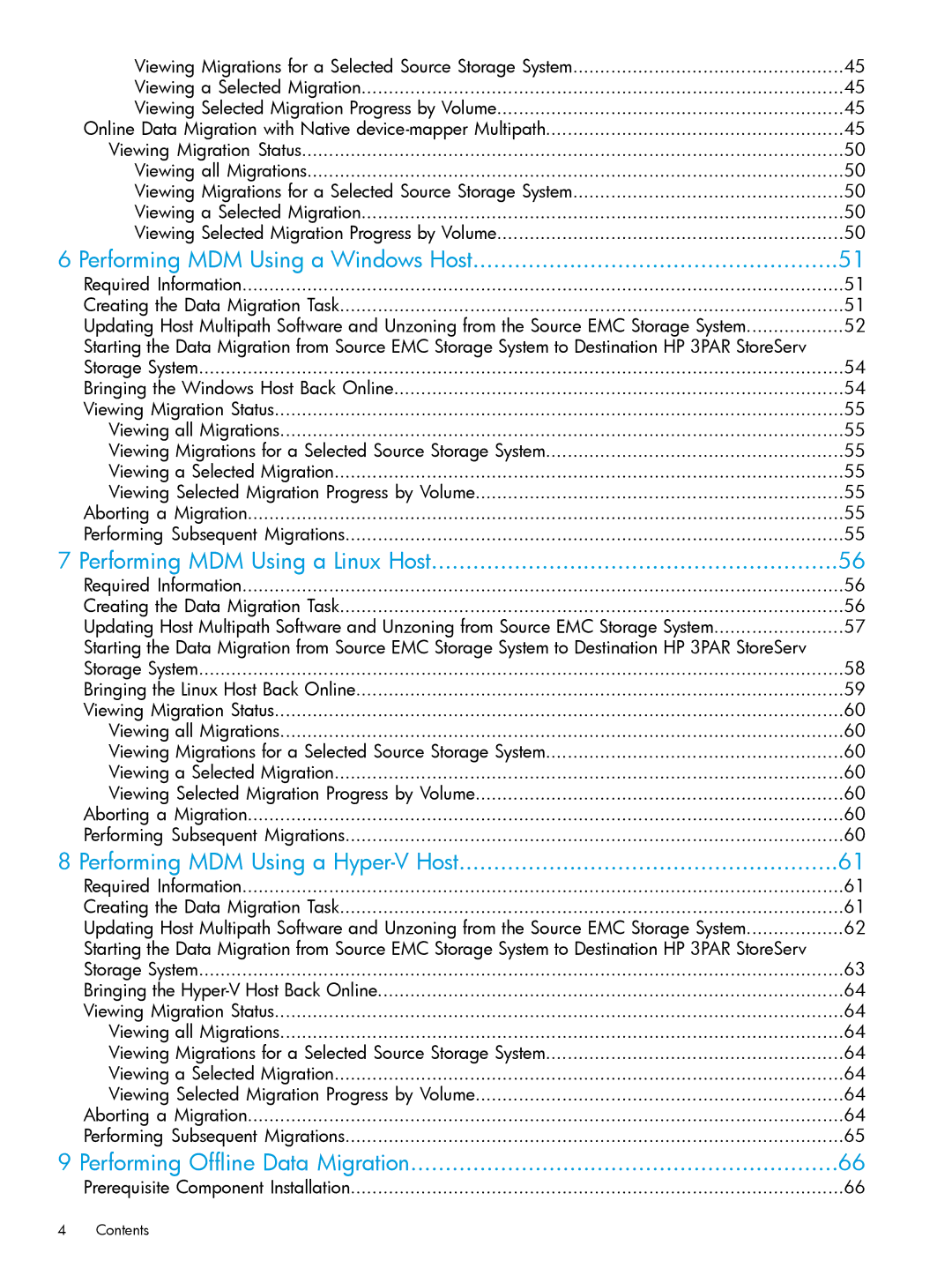 HP Online Import Software manual Performing MDM Using a Windows Host, Performing MDM Using a Linux Host 