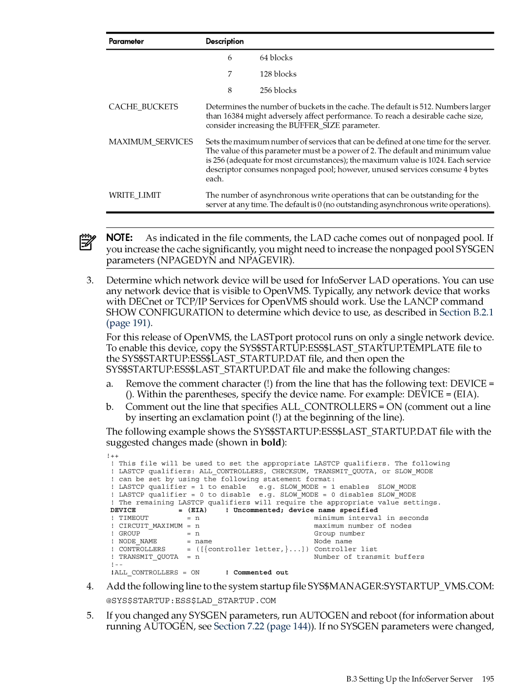 HP OpenVMS 8.x manual @Sys$Startupess$Ladstartup.Com 