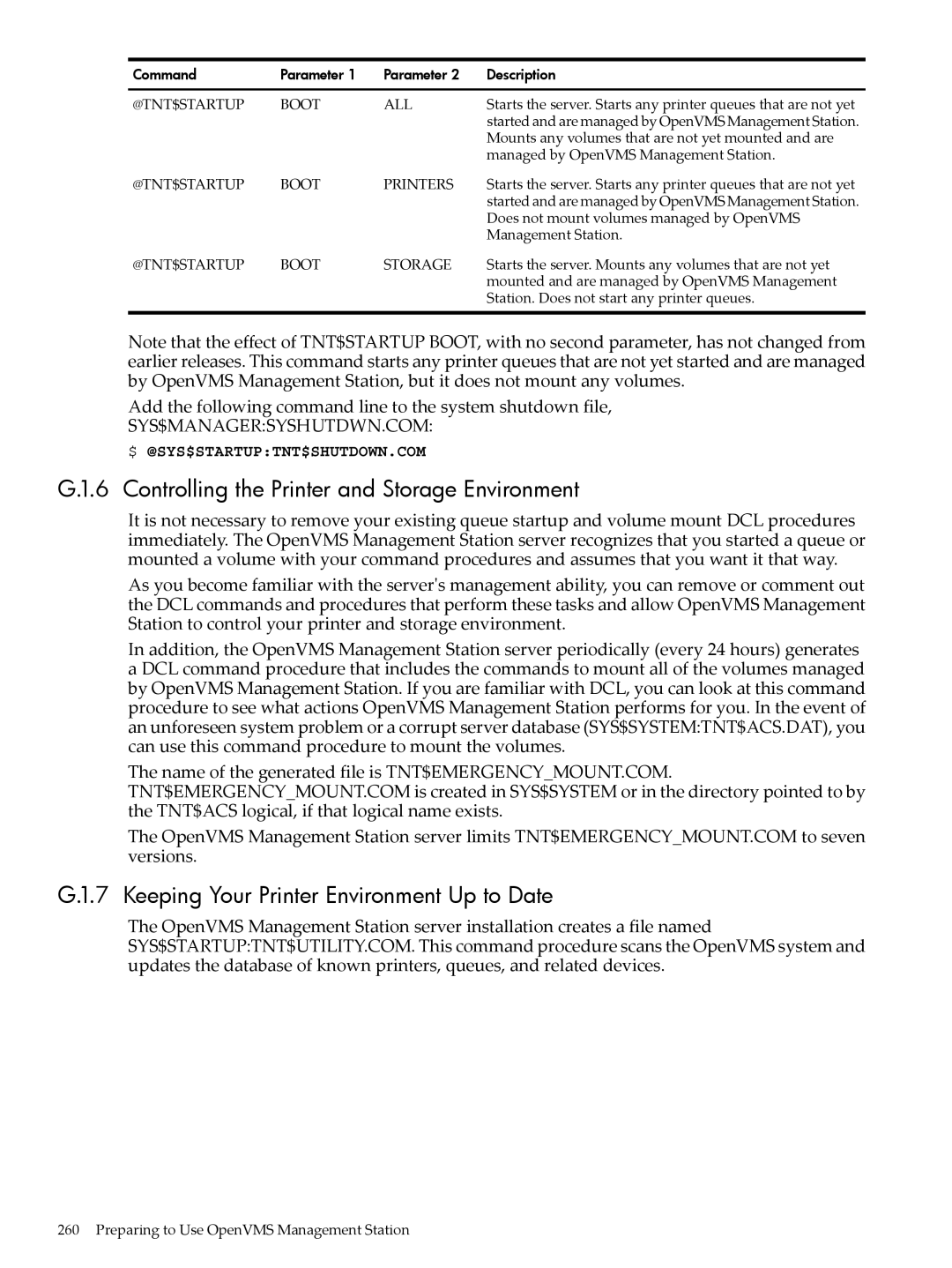 HP OpenVMS 8.x manual Controlling the Printer and Storage Environment, Keeping Your Printer Environment Up to Date 