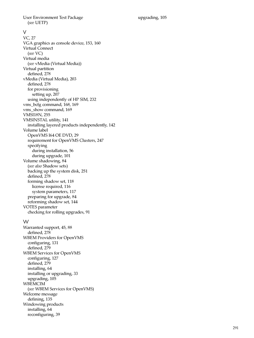 HP OpenVMS 8.x manual Wbemcim 