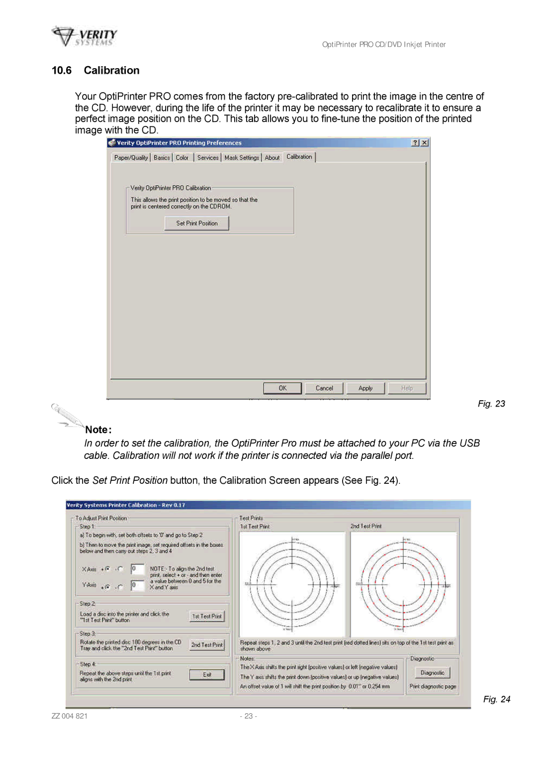 HP Opti PRO Opti PRO CD/DVD manual Calibration 