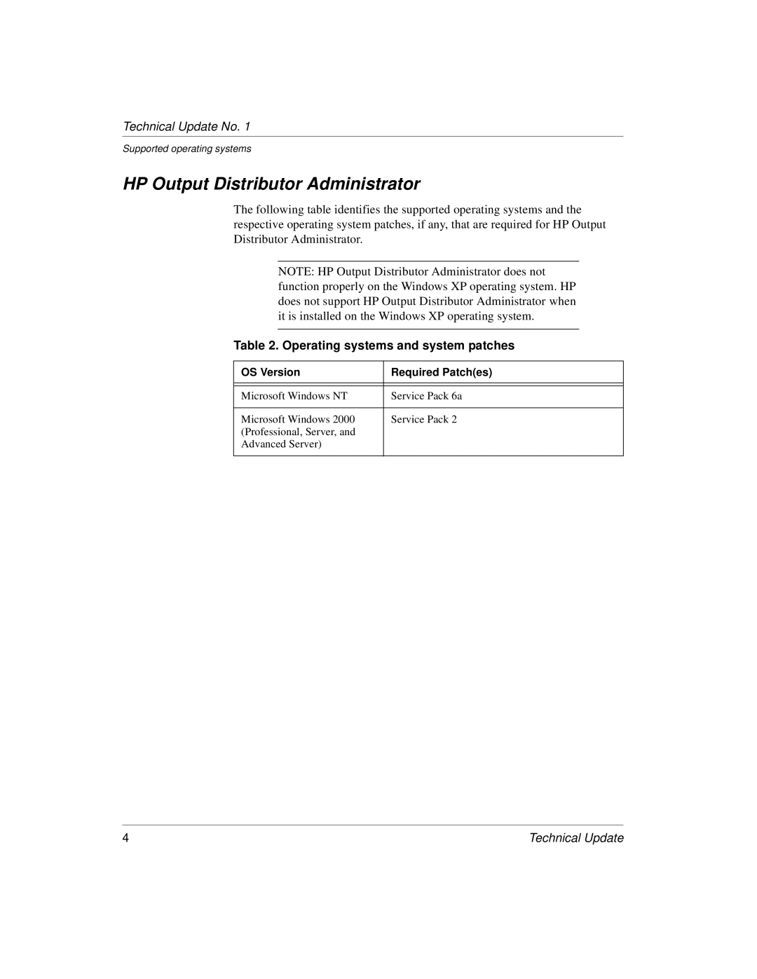 HP Output Management Services Software manual HP Output Distributor Administrator 