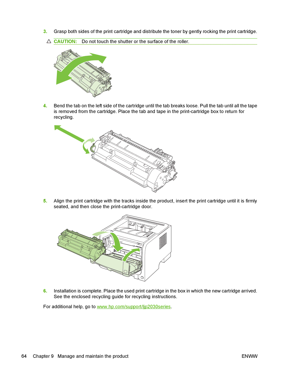 HP P2030 manual Enww 