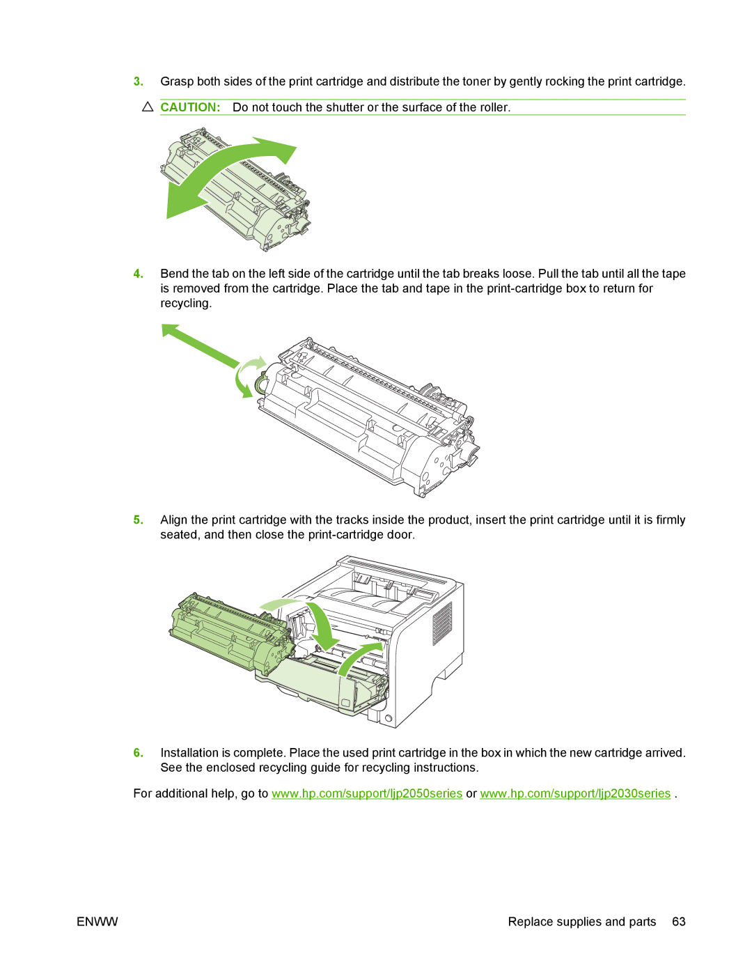 HP P2050 manual Enww 