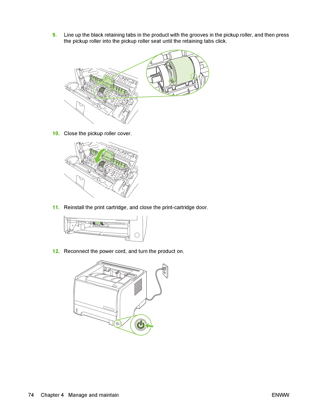 HP P2050 manual Enww 