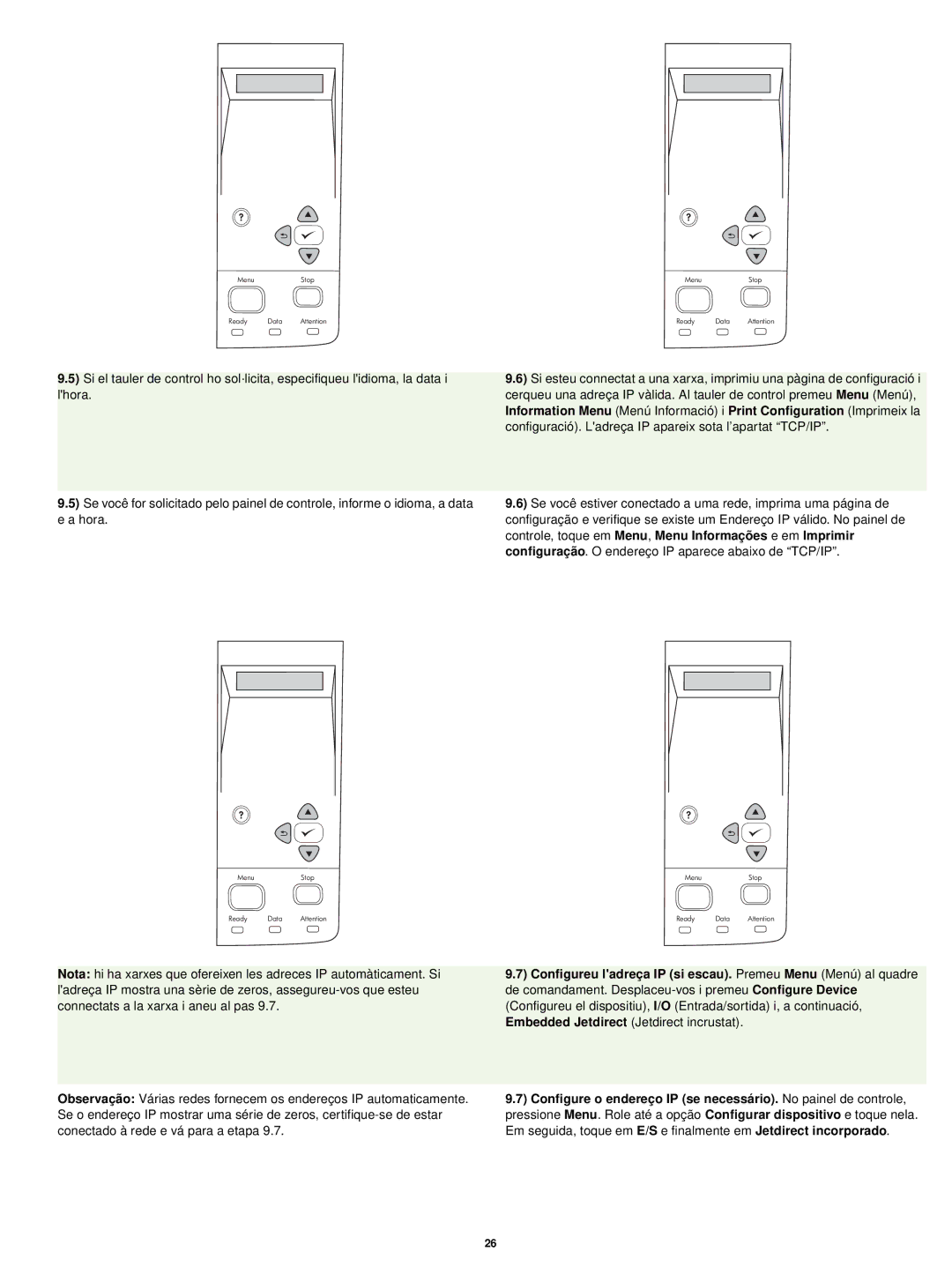 HP P3005 manual Lhora 