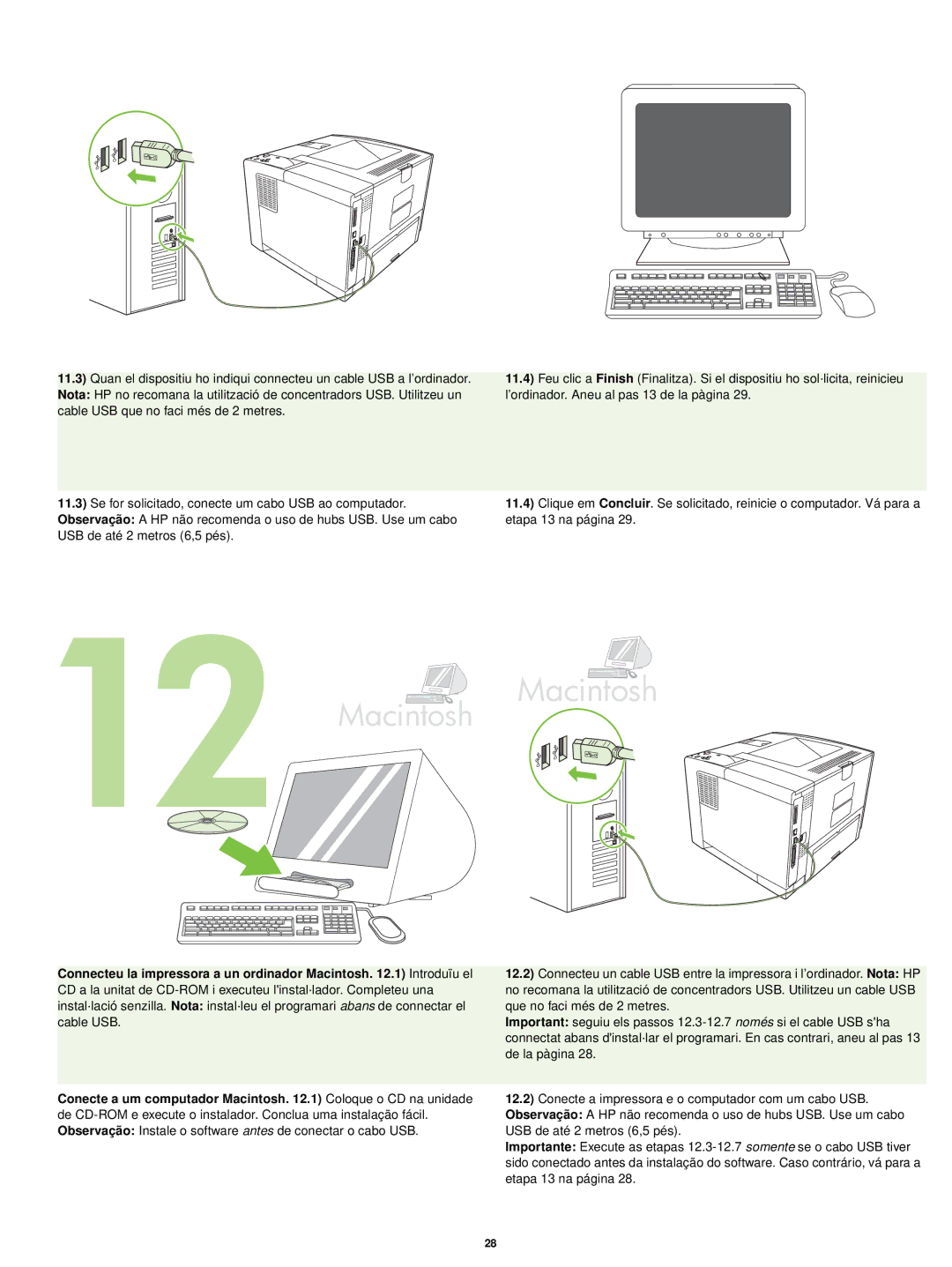 HP P3005 manual Macintosh 