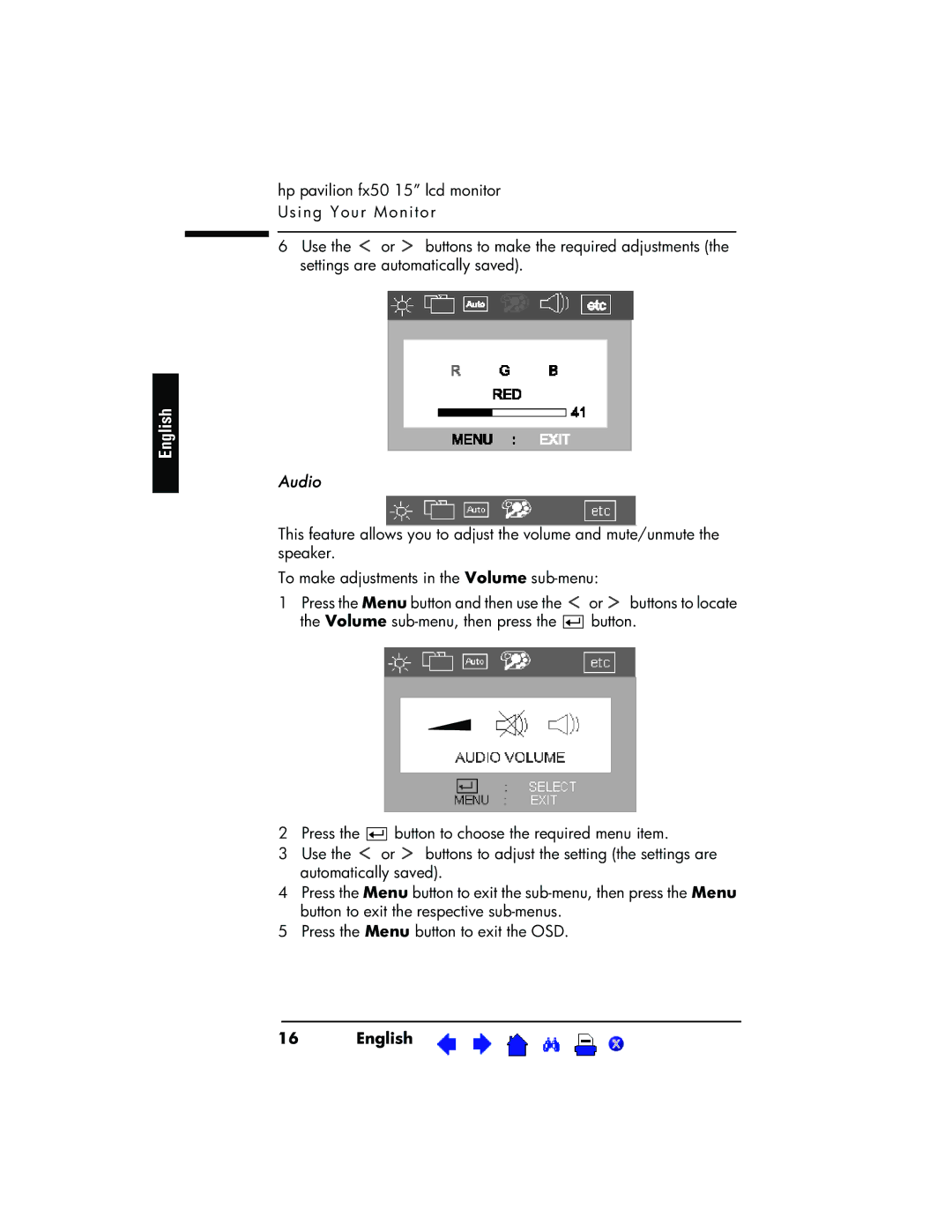 HP P3901 manual Audio 