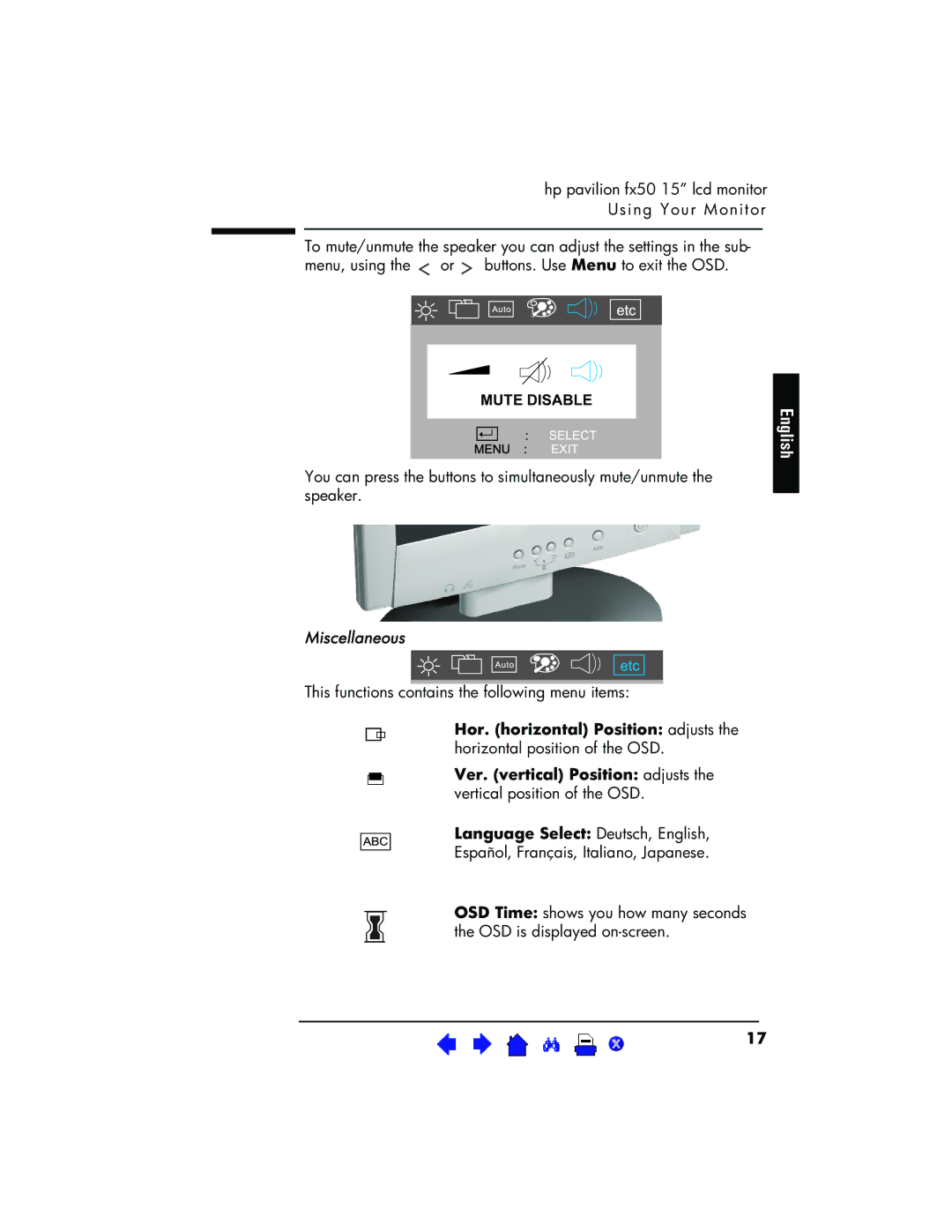 HP P3901 manual English, Miscellaneous 