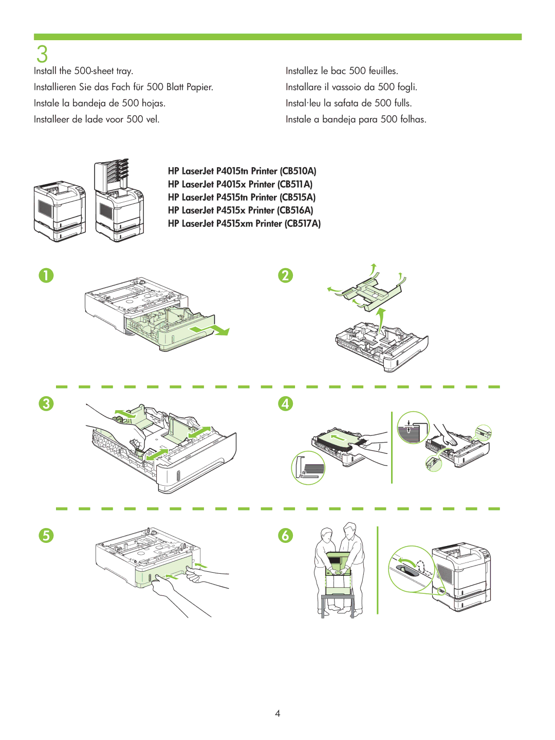 HP P4010 manual 