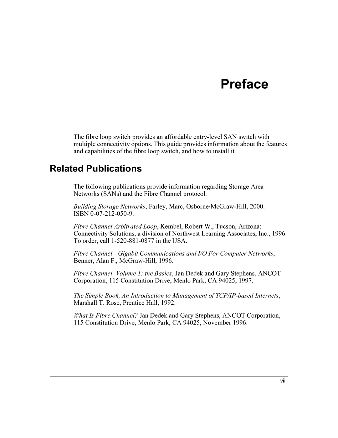 HP P4459A manual Preface, Related Publications 