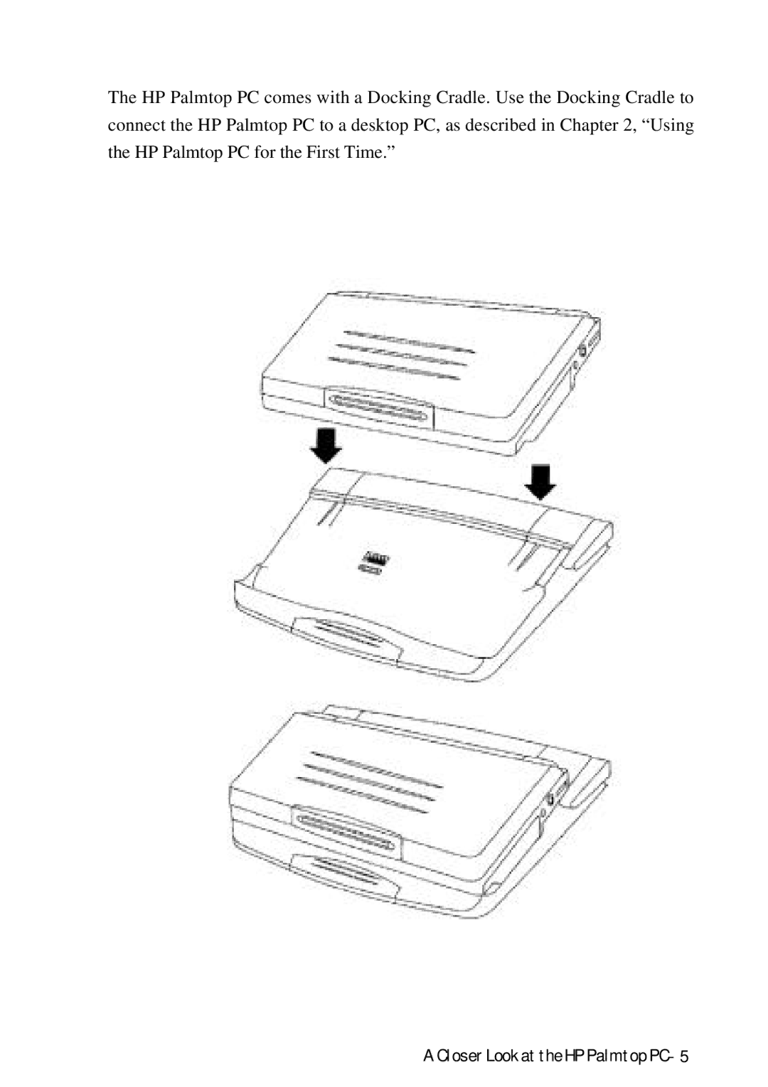 HP Palmtop 620X, Palmtop 660LX manual ACloserLookHPPatlmtoptheHPCPalmtopUserGuidePC-5 