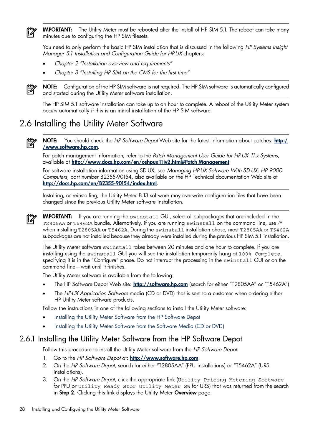 HP Pay per use (PPU) manual Installing the Utility Meter Software 