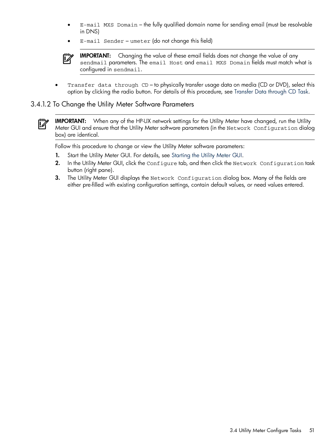 HP Pay per use (PPU) manual To Change the Utility Meter Software Parameters 