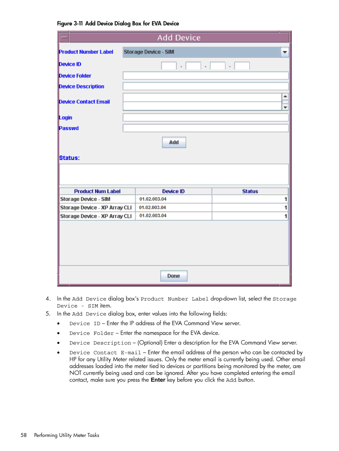 HP Pay per use (PPU) manual Performing Utility Meter Tasks 