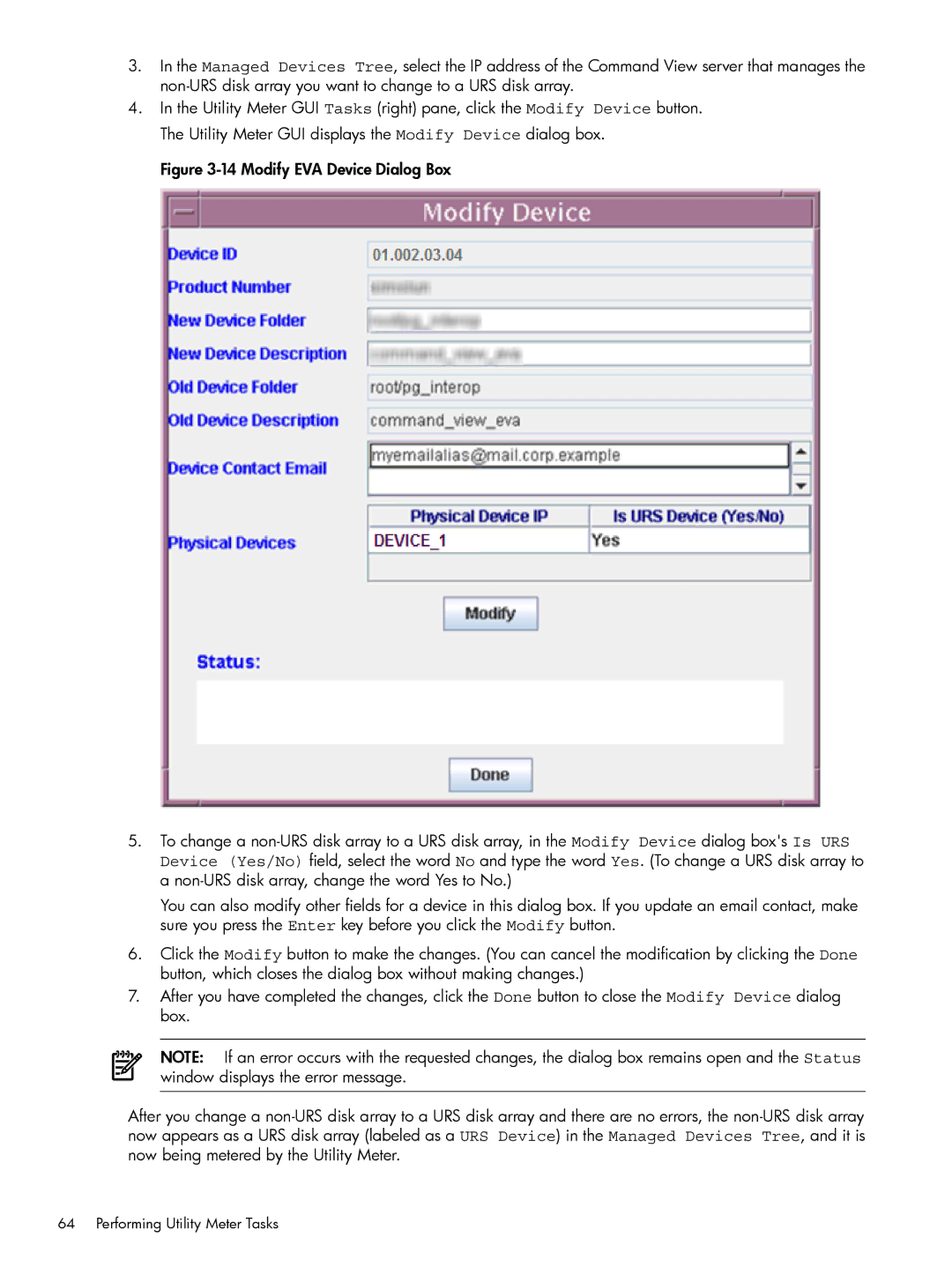 HP Pay per use (PPU) manual Performing Utility Meter Tasks 