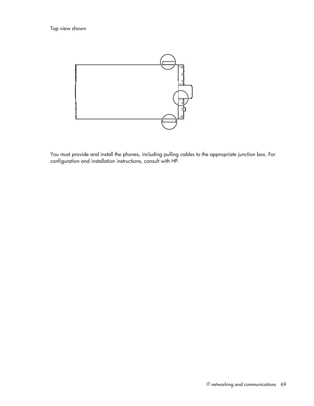 HP Performance Optimized Data Center (POD) 240a manual IT networking and communications 