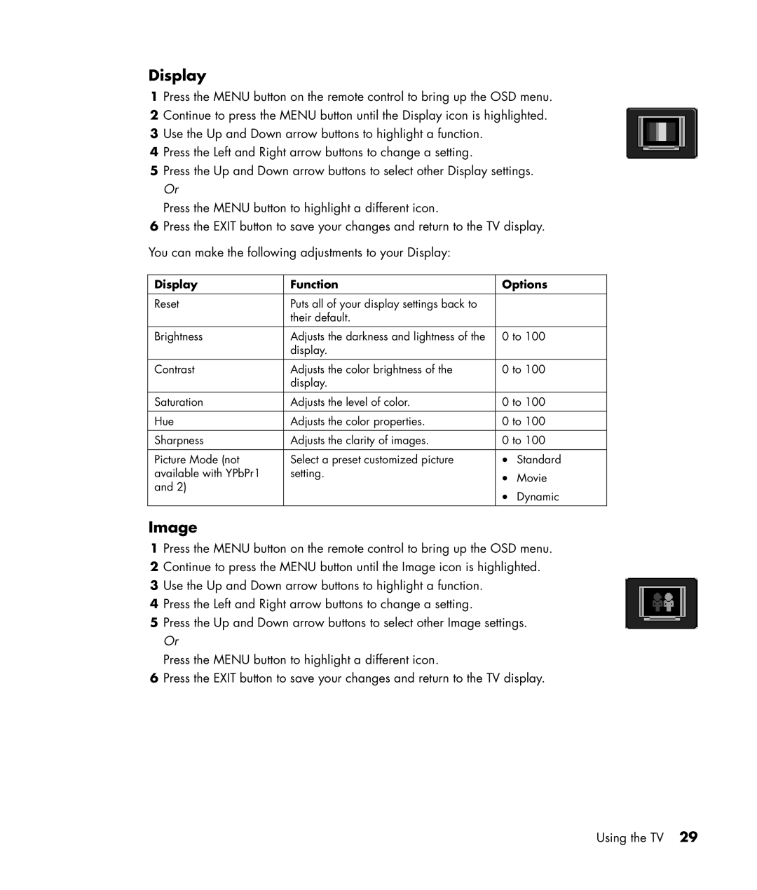 HP PL4245N manual Adjusts the darkness and lightness 