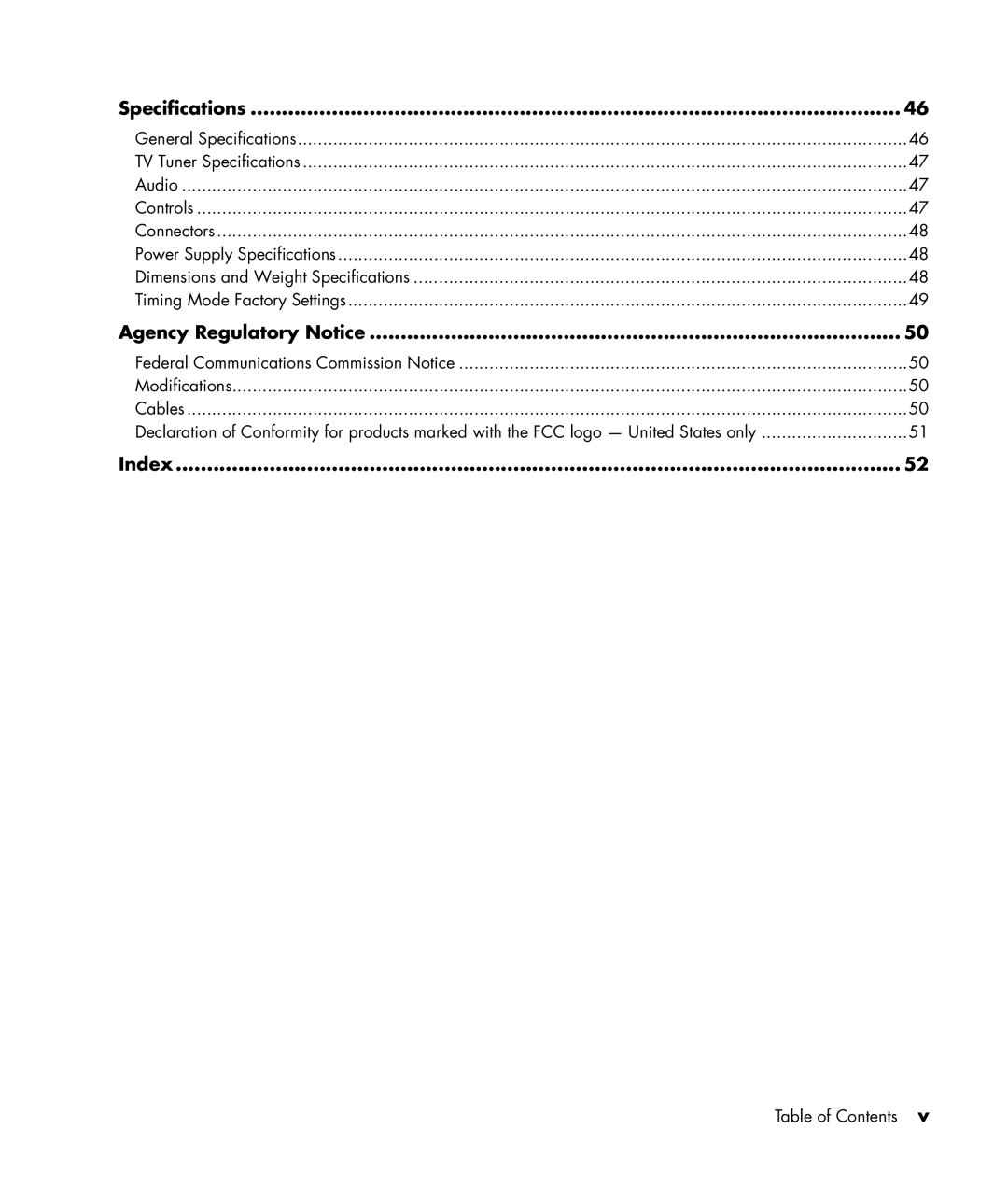 HP PL4245N manual Index 