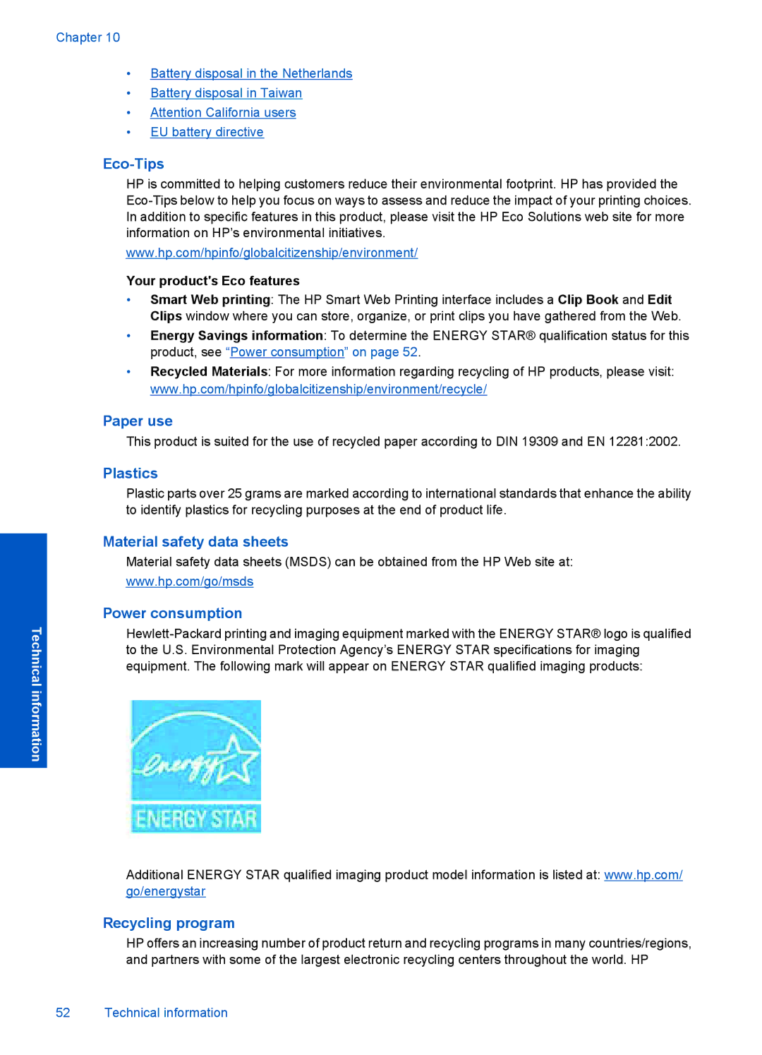 HP Plus - B210e, Plus - B210b, Plus - B210a manual Paper use 