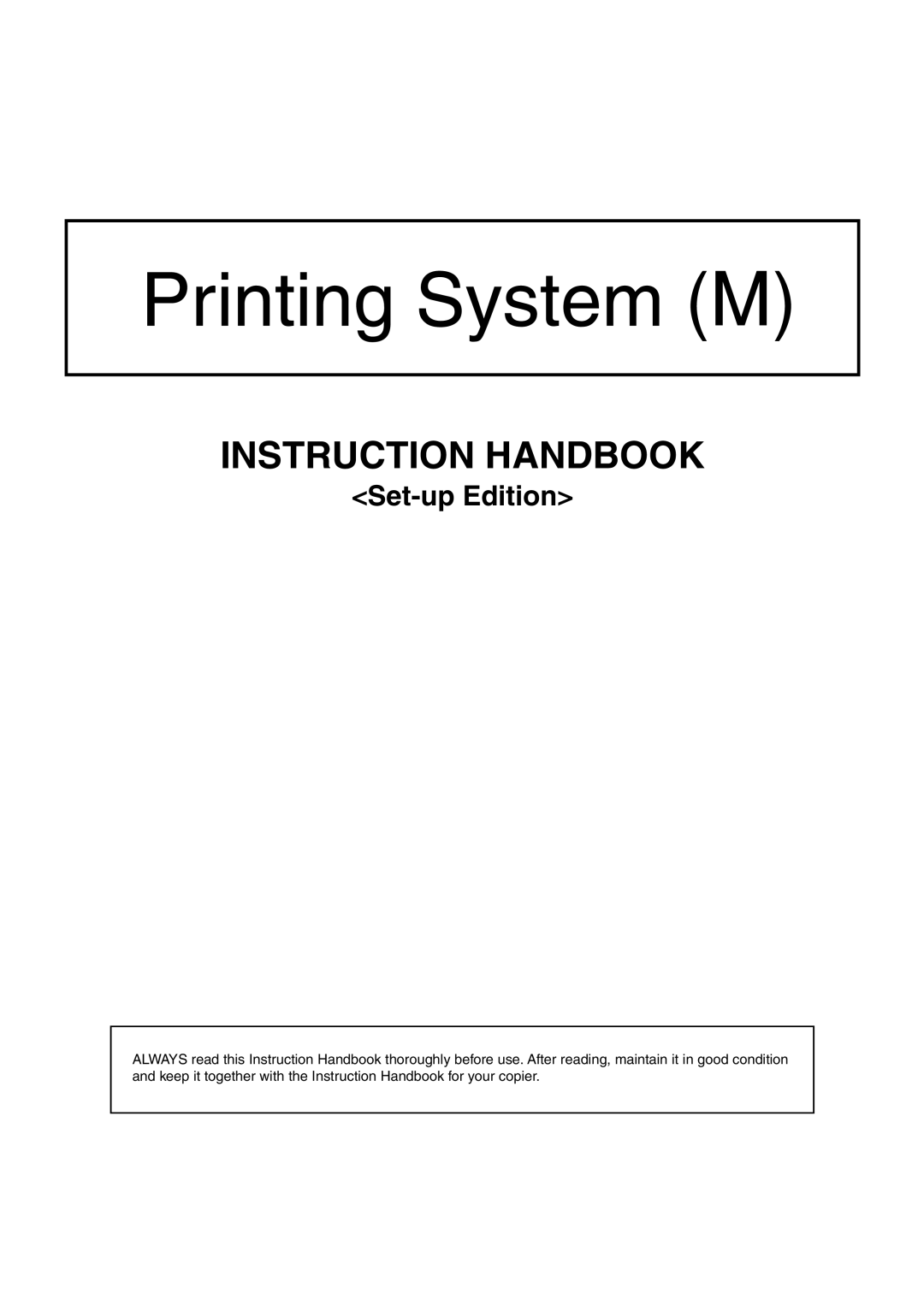 HP Power manual Instruction Handbook 