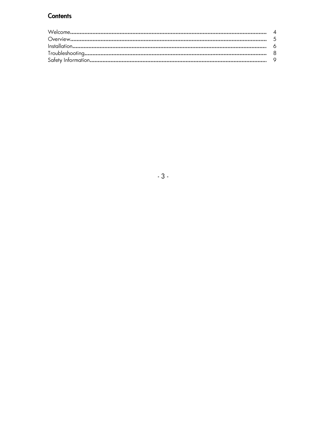 HP PP037AA #ABA manual Contents 