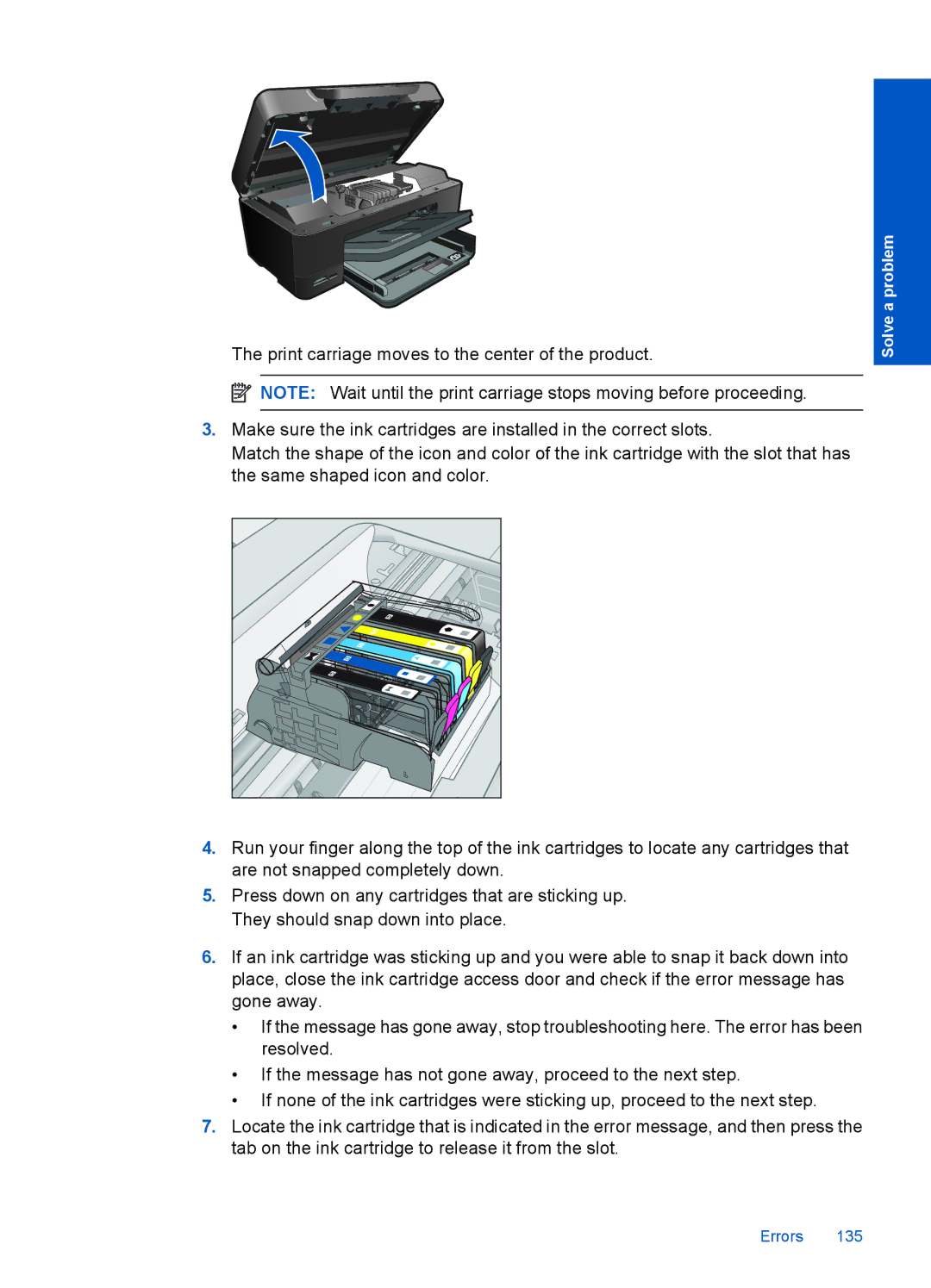 HP Premium - C309g manual Solve a problem 