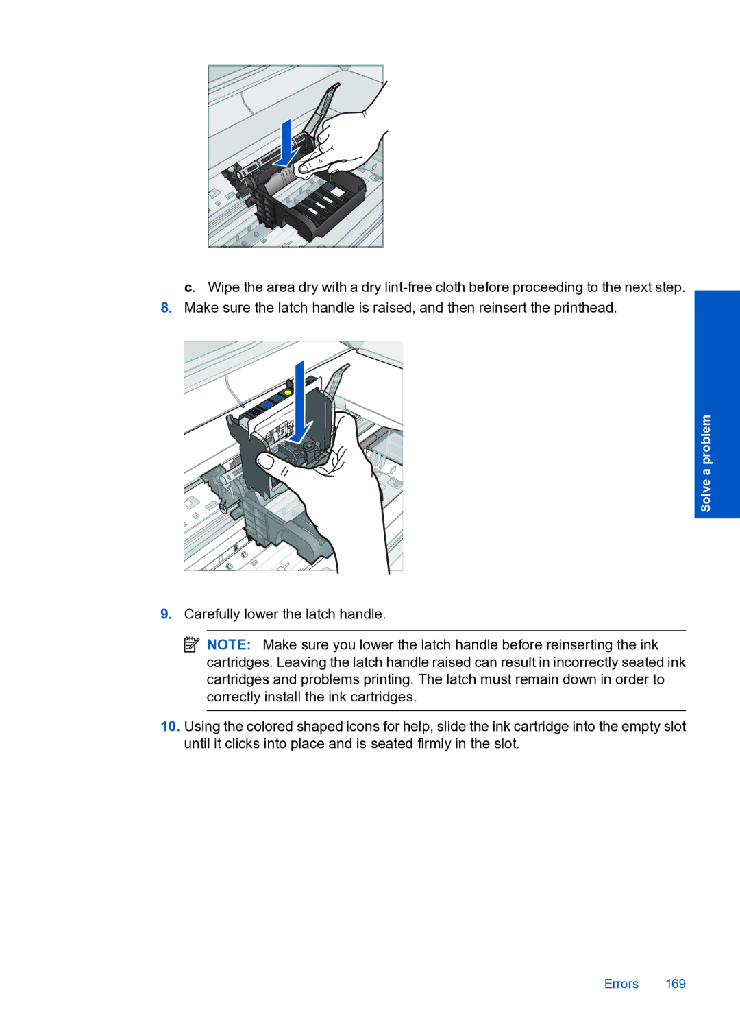 HP Premium Web - C309n manual Solve a problem 