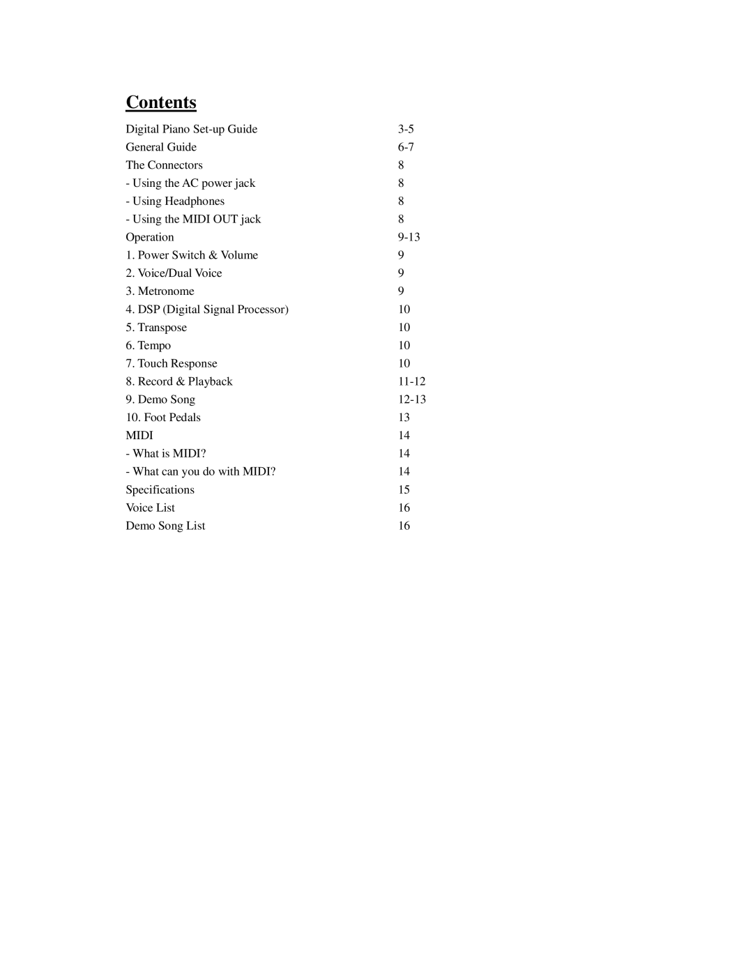 HP Princeton -21 manual Contents 