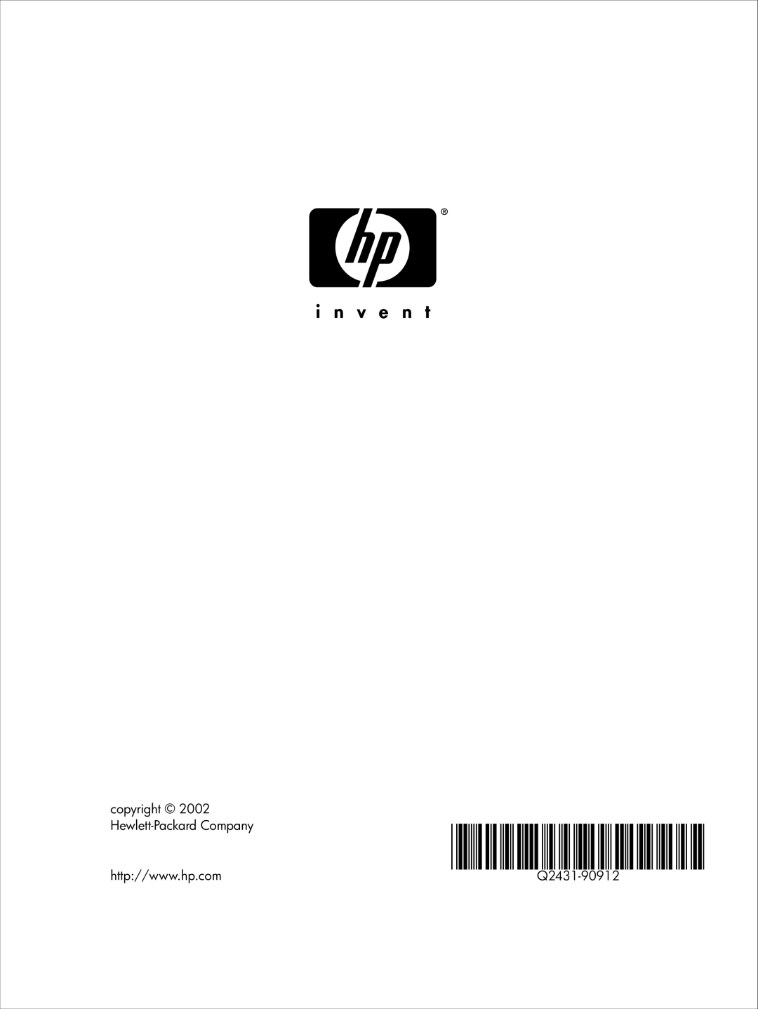 HP Pro 4300 C9H70UT C9H70UT#ABA manual Q2431-90912 