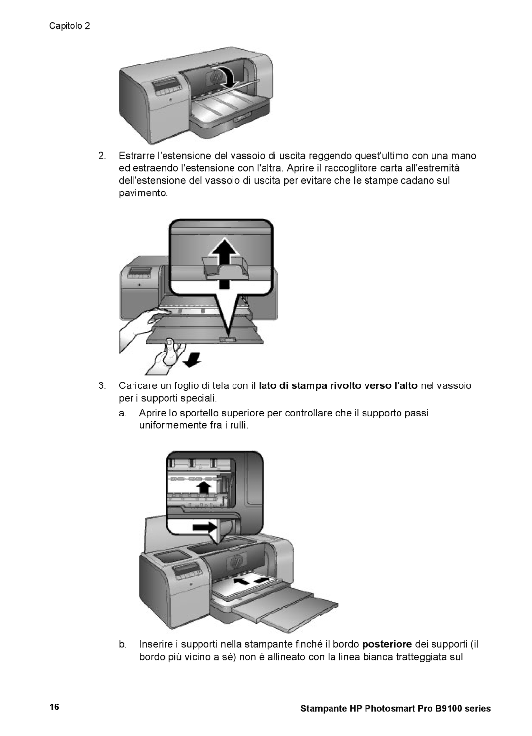 HP Pro B9100 SNPRB-0504 manual Capitolo 