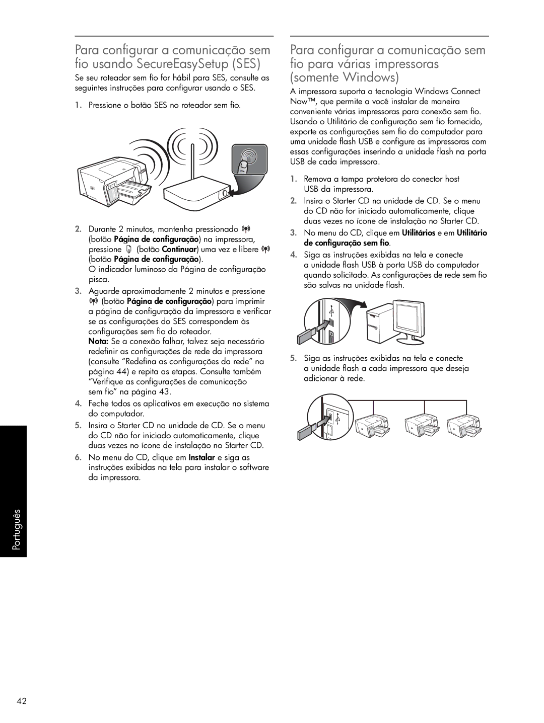 HP Pro K550 manual Português 