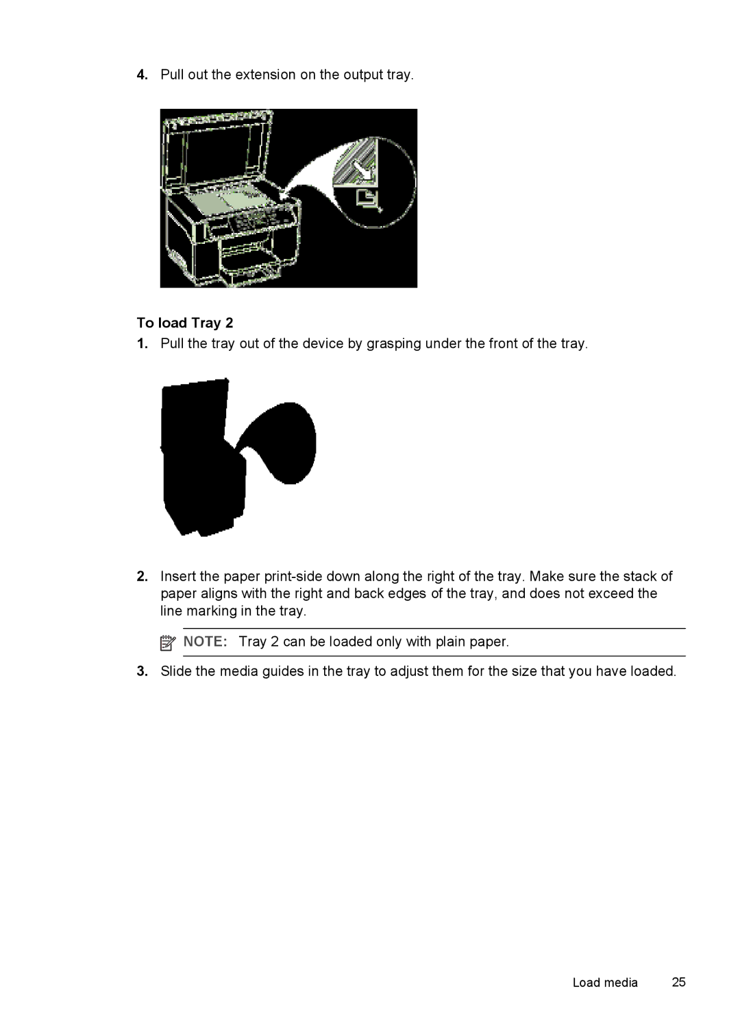 HP Pro L7400 manual To load Tray 