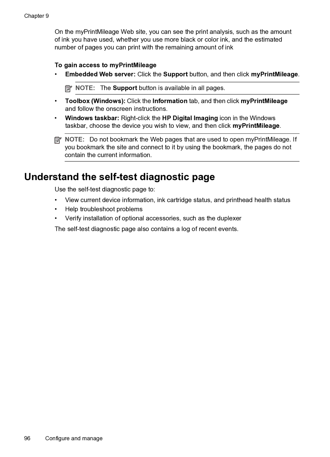 HP PRO L7500 manual Understand the self-test diagnostic 