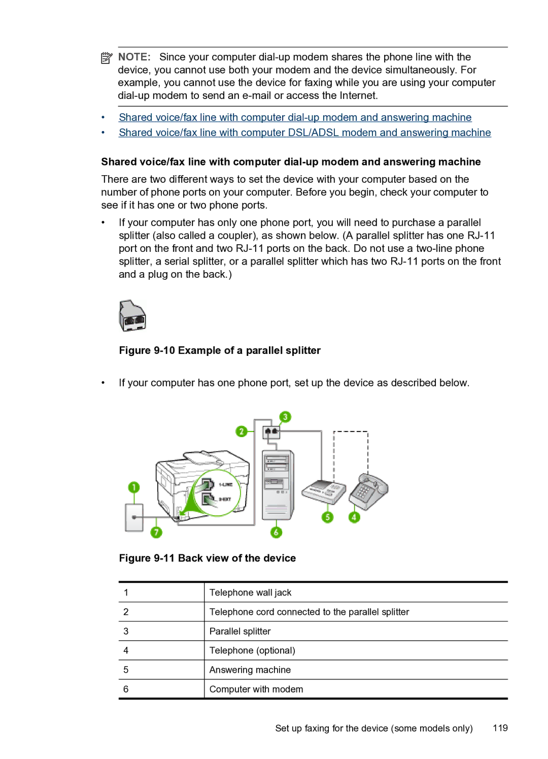 HP PRO L7500 manual Example of a parallel splitter 