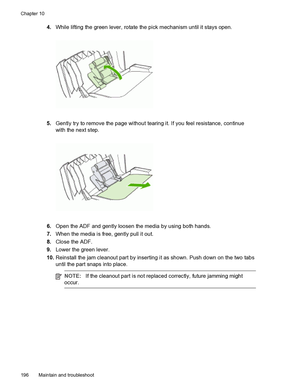 HP PRO L7500 manual Chapter 