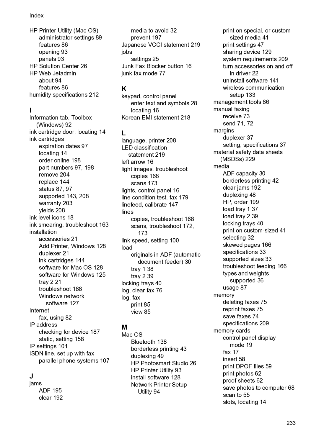 HP PRO L7500 manual 