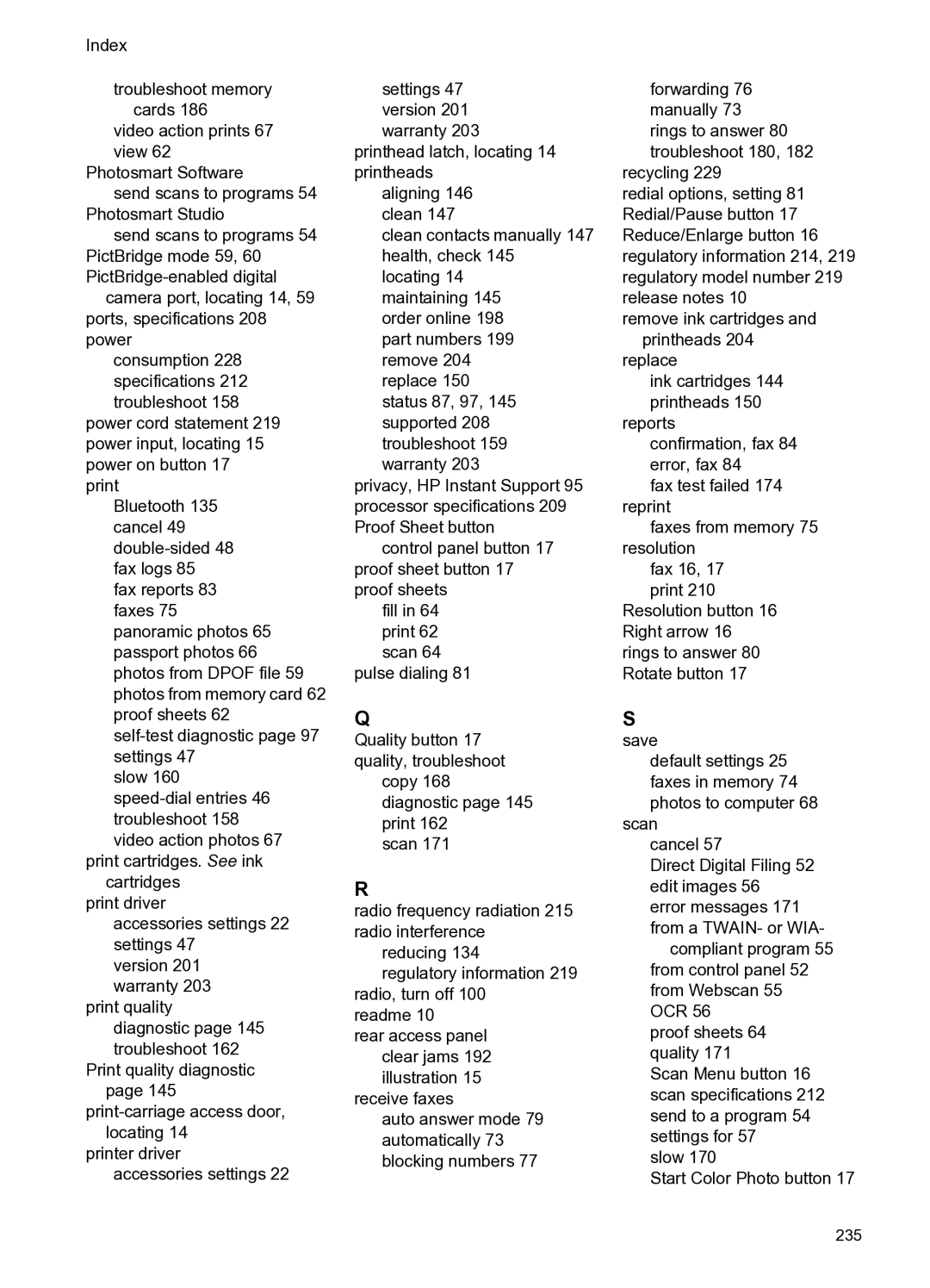 HP PRO L7500 manual 