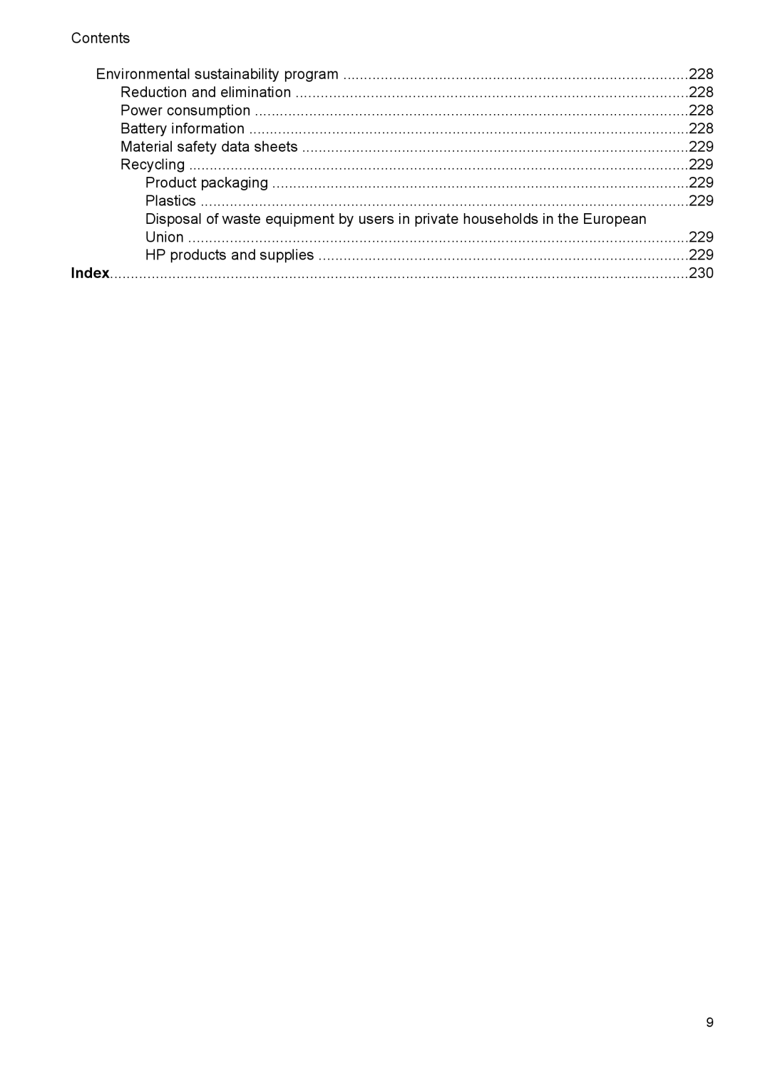 HP Pro L7555, Pro L7750, Pro L7680, Pro L7650, Pro L7580, Pro L7780, Pro L7550, Pro L7590 Environmental sustainability program 