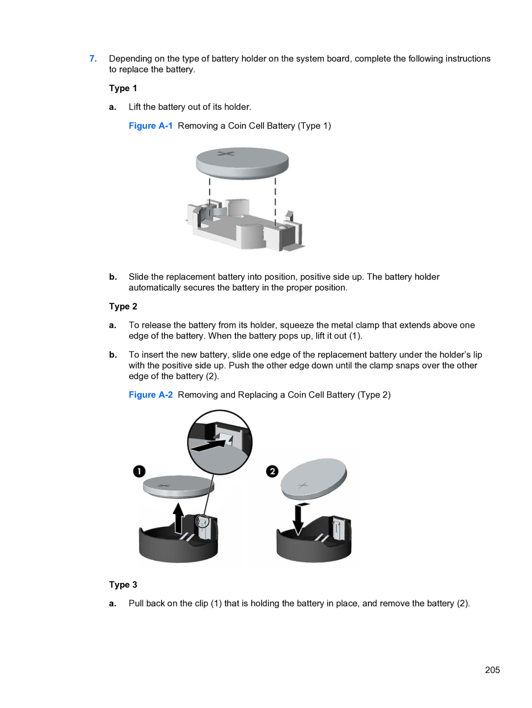 HP Pro QV985AV manual Type 