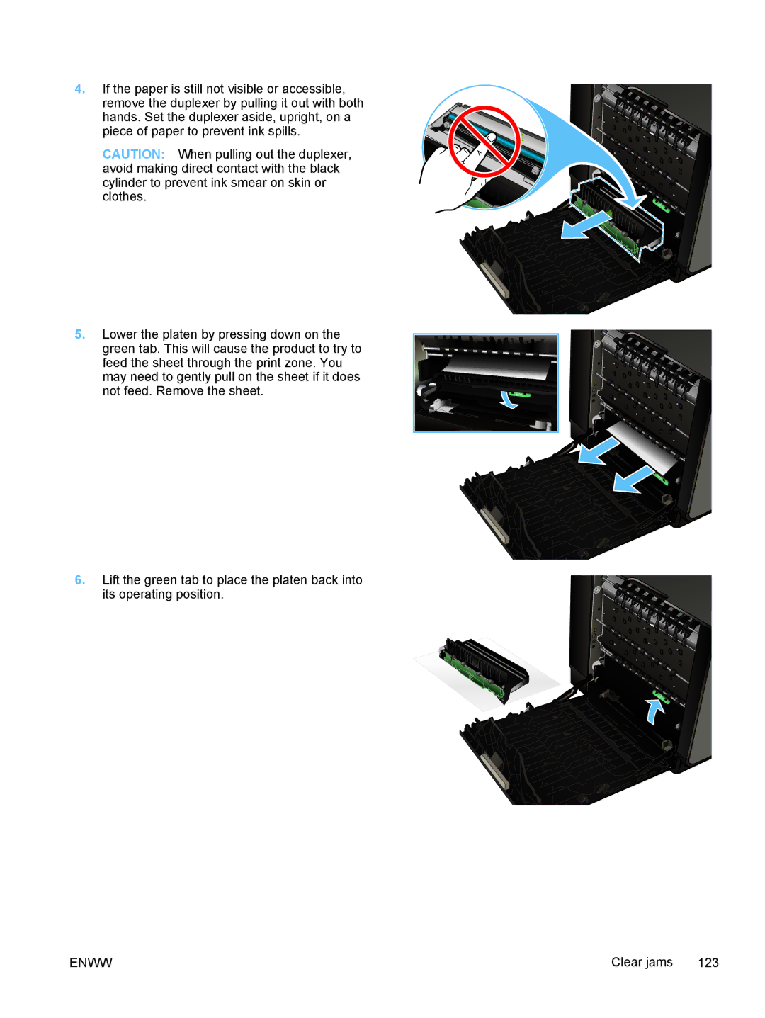 HP Pro X X551dw Inkjet CV037AB1H, Pro X X451dn CN459AB1H manual Enww 