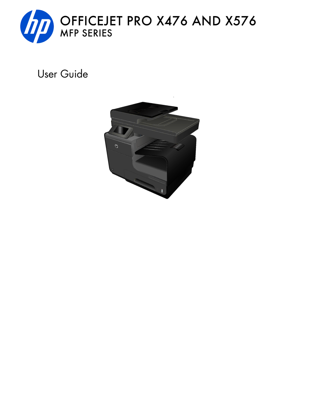 HP PRO X476 MFP manual Officejet PRO X476 