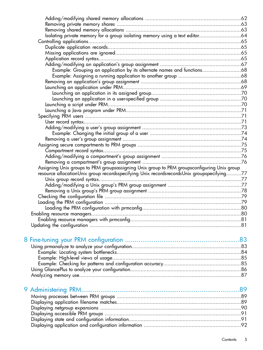 HP Process Resource Manager (PRM) manual Fine-tuning your PRM configuration, Administering PRM 