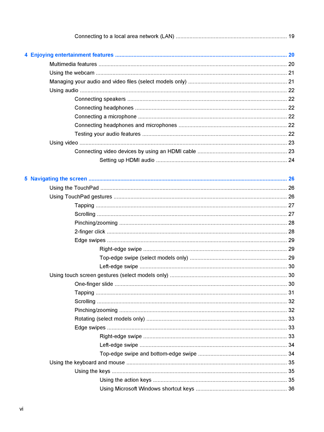 HP Provantage F3F15UA#ABA manual Connecting to a local area network LAN 